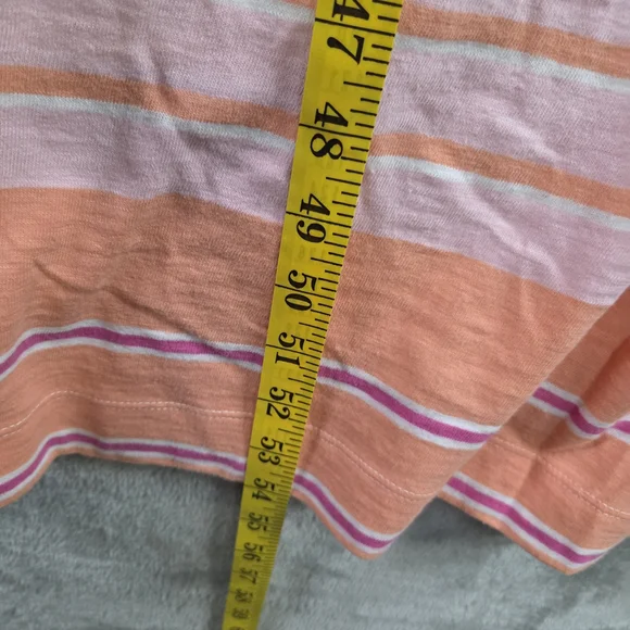 C&C California Pink and Yellow Sheath Dress Casual Short Sleeve - Picture 5 of 10